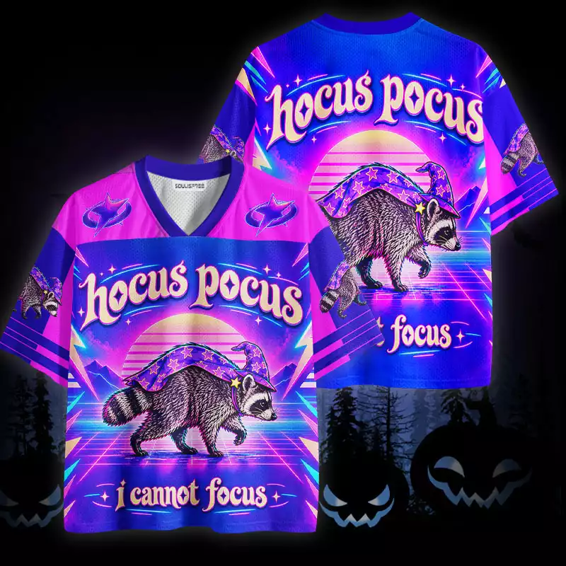 Soulisfree Hocus Pocus I cannot Focus Mesh Jersey