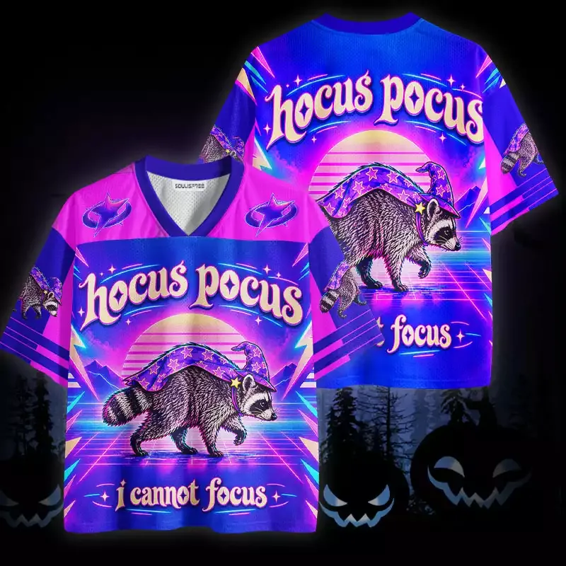 Soulisfree Hocus Pocus I cannot Focus Mesh Jersey
