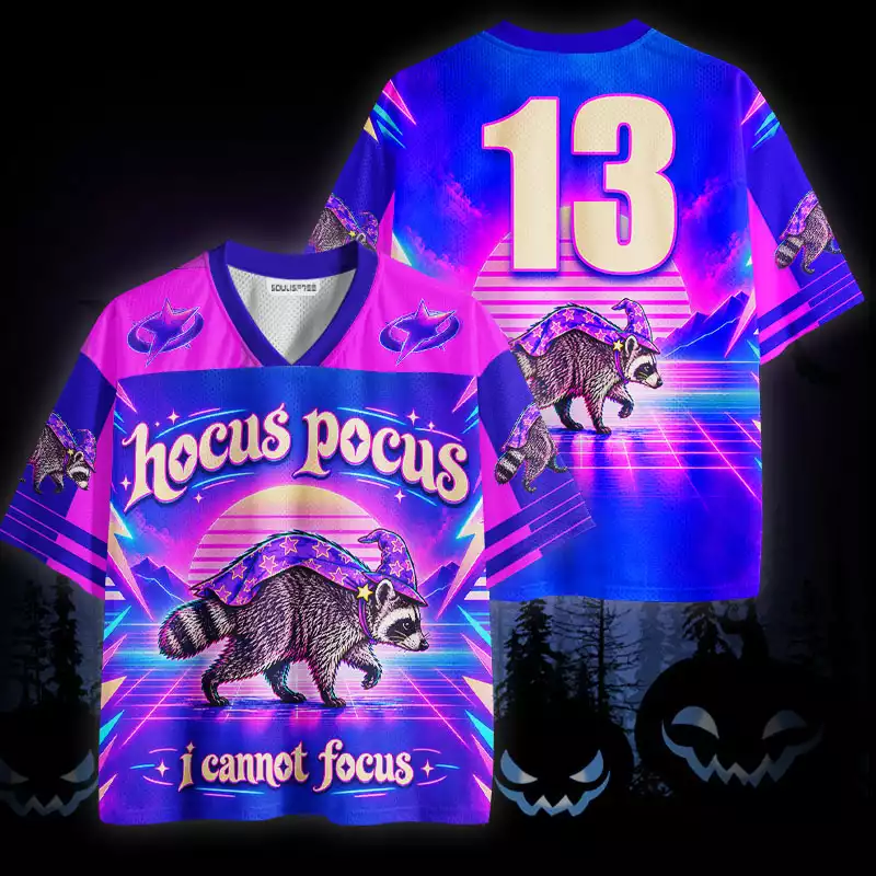Soulisfree Hocus Pocus I cannot Focus Mesh Jersey