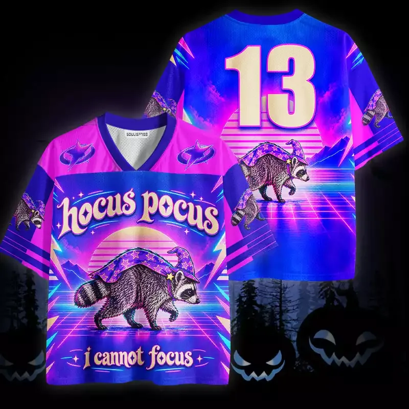 Soulisfree Hocus Pocus I cannot Focus Mesh Jersey
