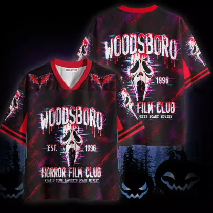 Soulisfree Horror Film Club - Ghostface Mesh Jersey