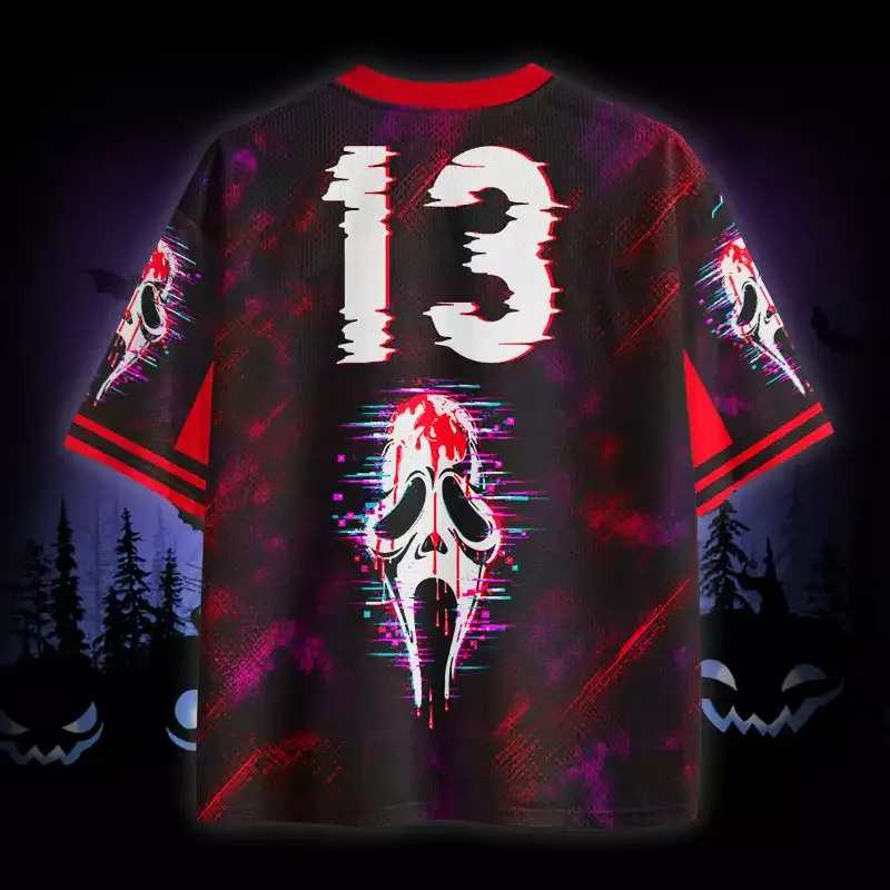 Soulisfree Horror Film Club - Ghostface Mesh Jersey