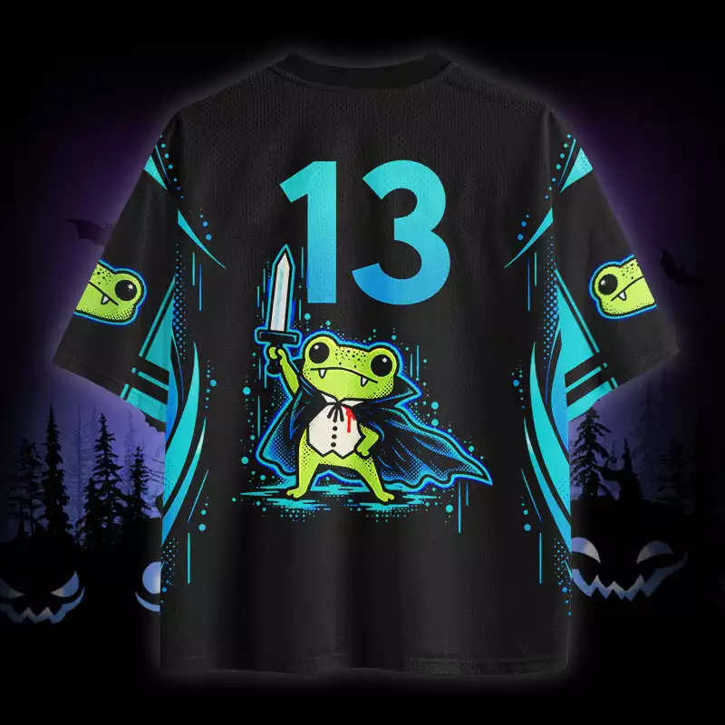 Soulisfree Huzzah Vampire Frog Mesh Jersey