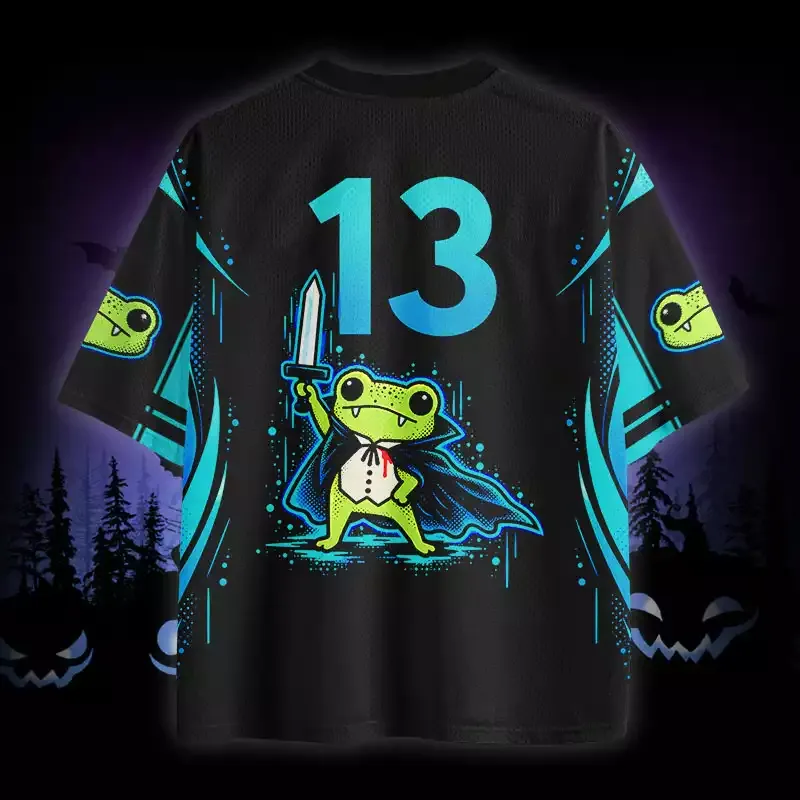 Soulisfree Huzzah Vampire Frog Mesh Jersey
