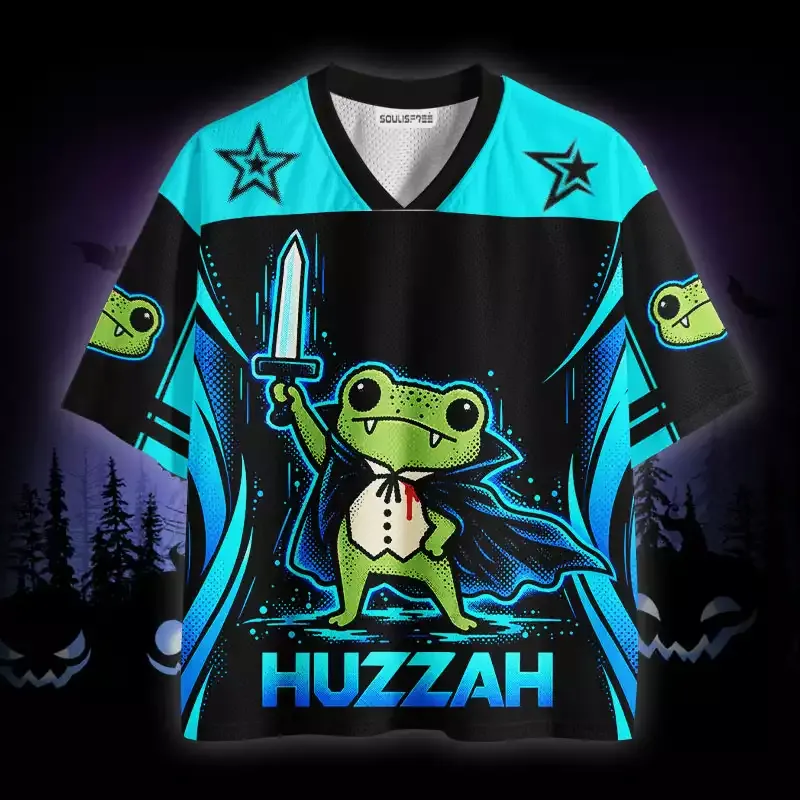 Soulisfree Huzzah Vampire Frog Mesh Jersey