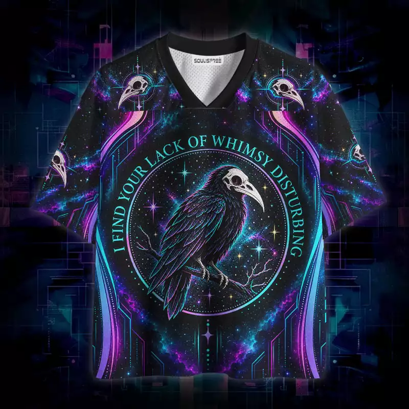 Soulisfree I Find Your Lack Of Whimsy Disturbing Mesh Jersey