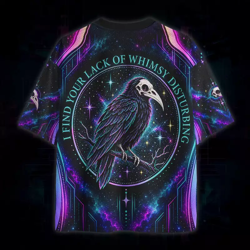 Soulisfree I Find Your Lack Of Whimsy Disturbing Mesh Jersey