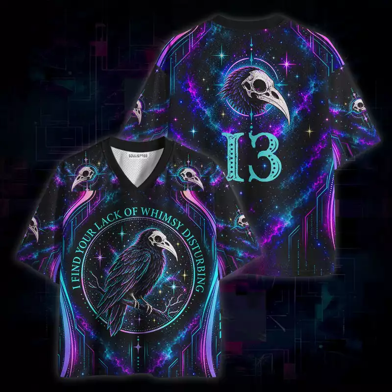 Soulisfree I Find Your Lack Of Whimsy Disturbing Mesh Jersey