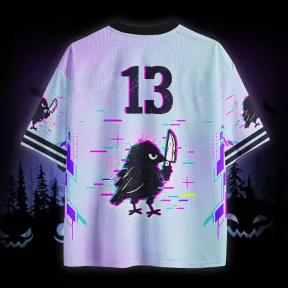 Soulisfree I Got Up Early There Was No Worm Mesh Jersey