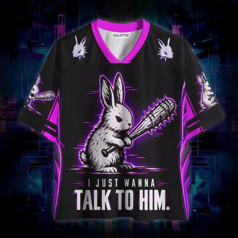 Soulisfree I Just Wanna Talk To Him Mesh Jersey