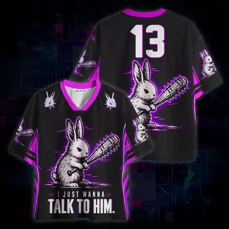 Soulisfree I Just Wanna Talk To Him Mesh Jersey