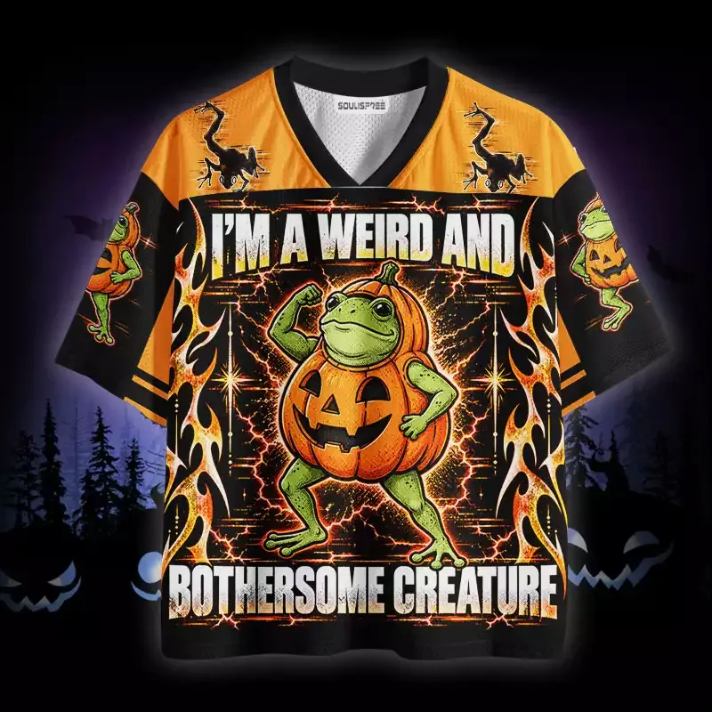 Soulisfree I'm A Weird And Bothersome Creature Mesh Jersey