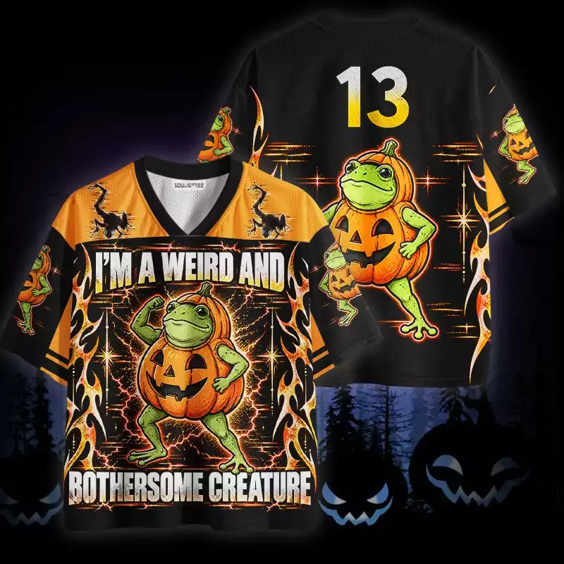 Soulisfree I'm A Weird And Bothersome Creature Mesh Jersey