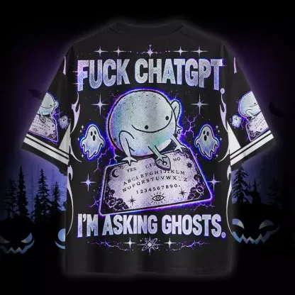 Soulisfree I'm Asking Ghosts Mesh Jersey