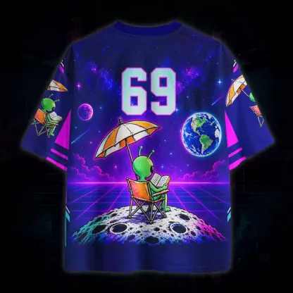 Soulisfree I'm Feeling Weird Thanks For Asking Mesh Jersey