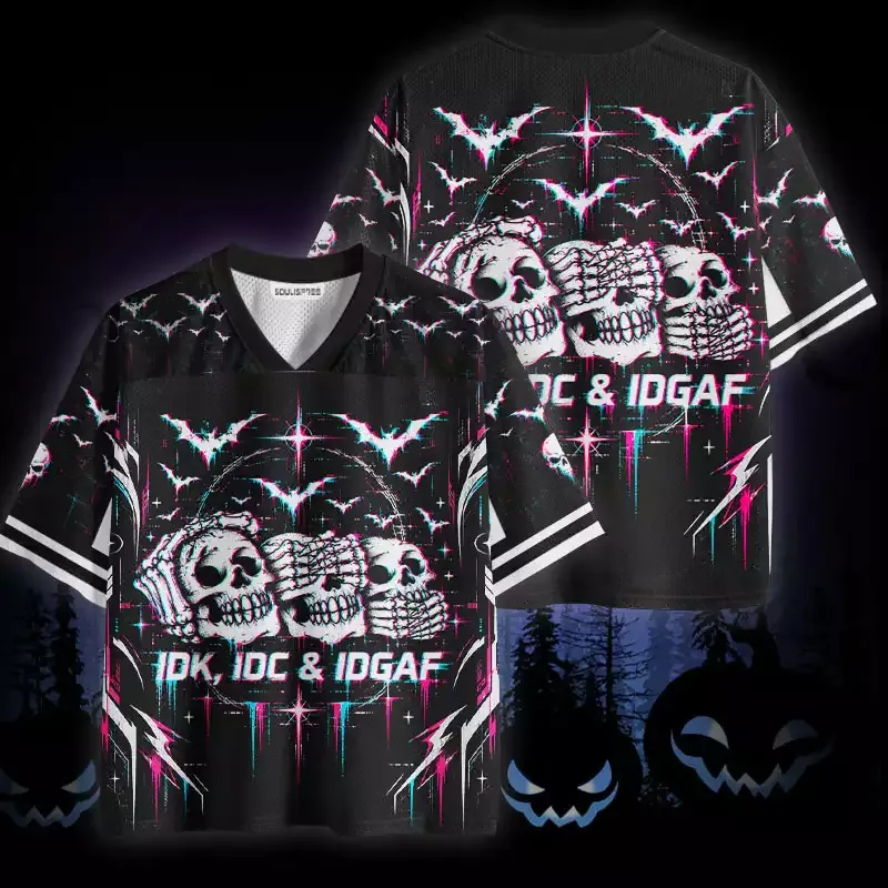 Soulisfree IDK, IDC & IDGAF Mesh Jersey