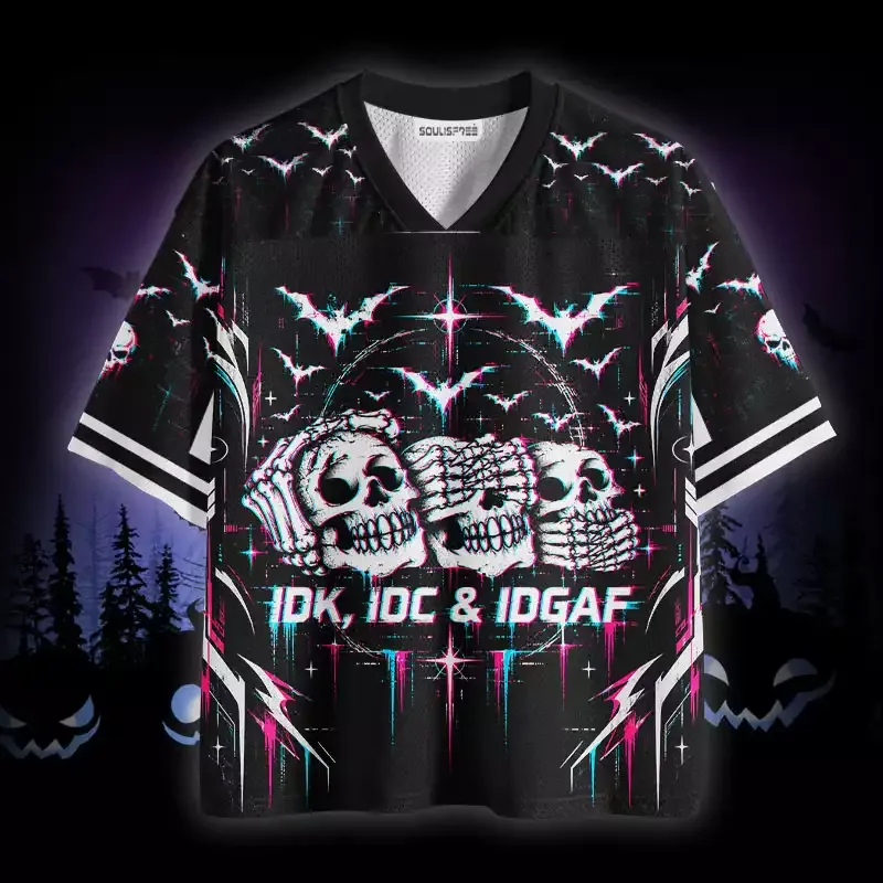 Soulisfree IDK, IDC & IDGAF Mesh Jersey