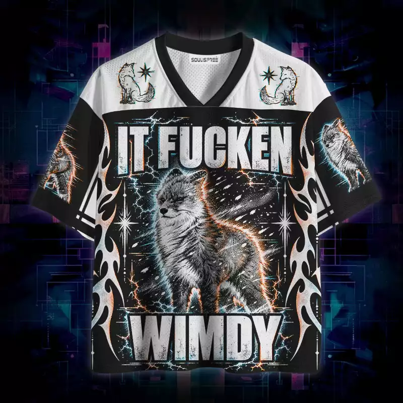 Soulisfree It Fucken Wimdy Mesh Jersey
