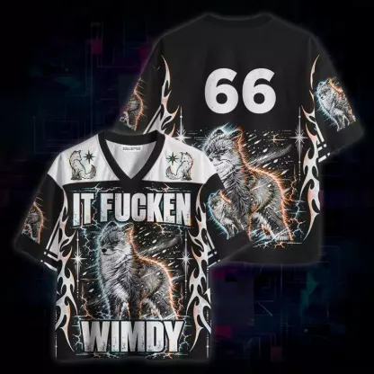 Soulisfree It Fucken Wimdy Mesh Jersey