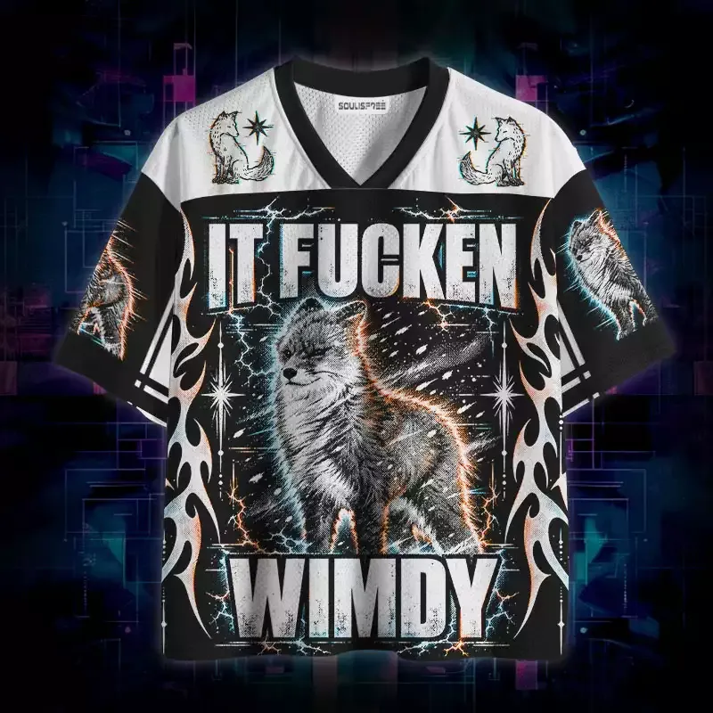 Soulisfree It Fucken Wimdy Mesh Jersey