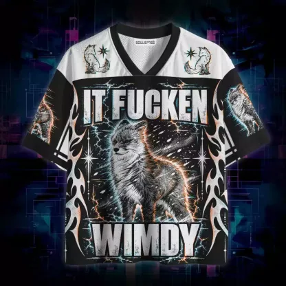Soulisfree It Fucken Wimdy Mesh Jersey
