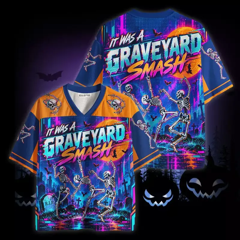 Soulisfree It Was a Graveyard Smash Mesh Jersey