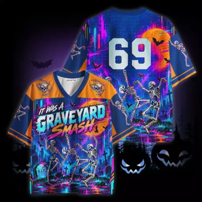 Soulisfree It Was a Graveyard Smash Mesh Jersey