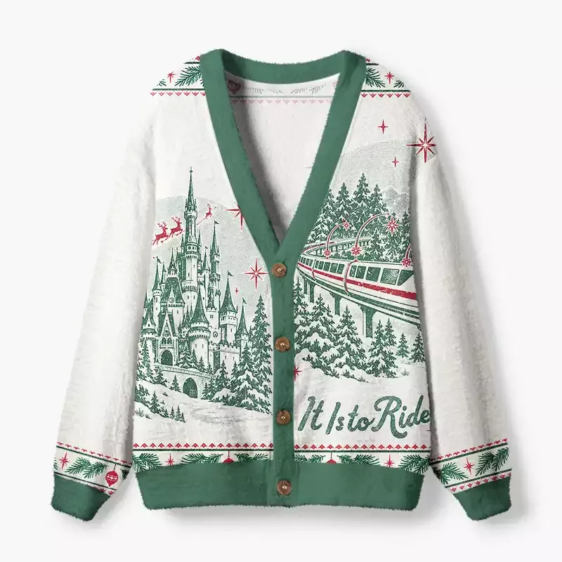 Soulisfree It is to Ride collar Fuzzy Cardigan Sweater