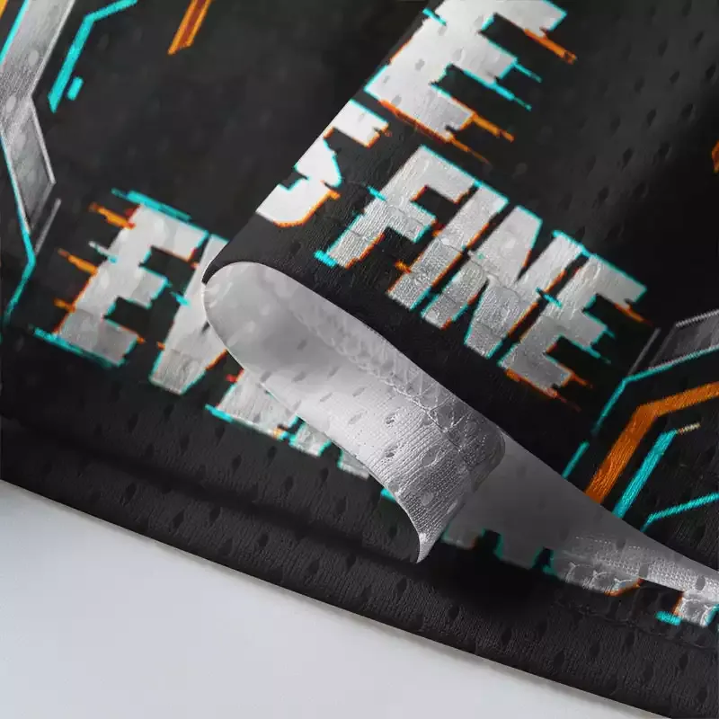 Soulisfree It's Fine I'm Fine Everything Is Fine Mesh Jersey