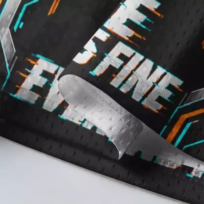 Soulisfree It's Fine I'm Fine Everything Is Fine Mesh Jersey