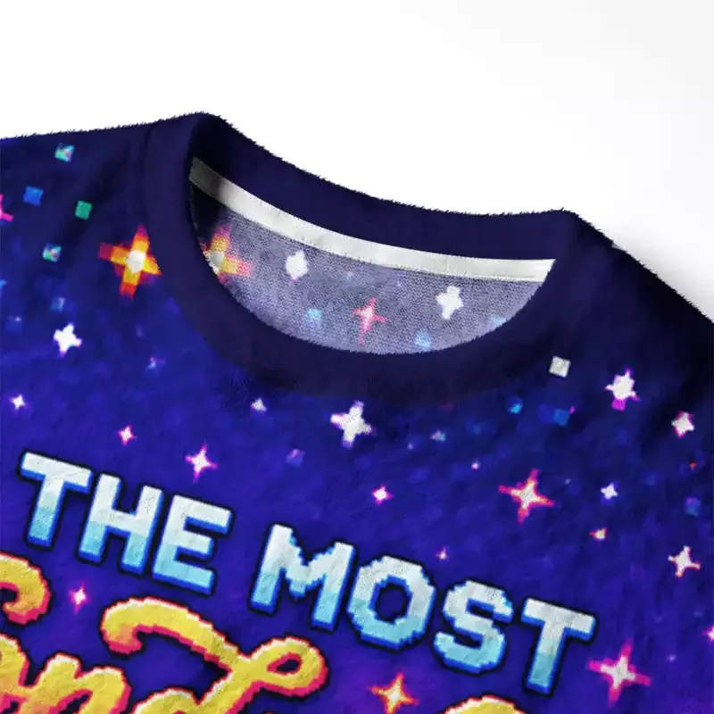 Soulisfree It's The Most Wonderful Time Fuzzy Crewneck Sweater