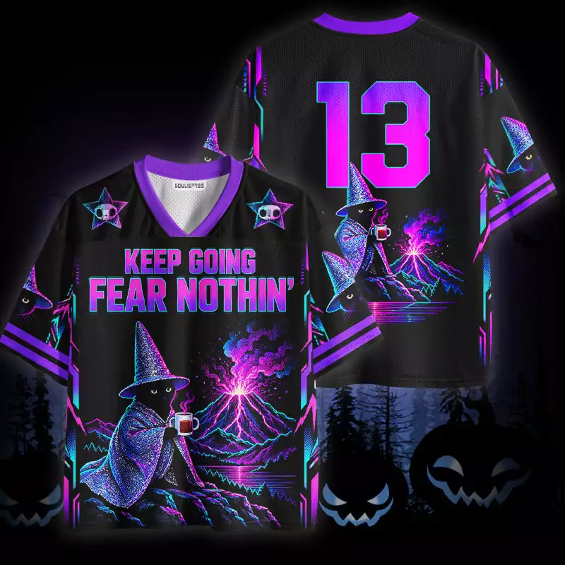 Soulisfree Keep Going Fear Nothin' Mesh Jersey