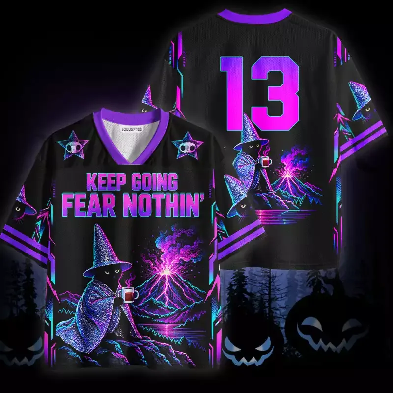Soulisfree Keep Going Fear Nothin' Mesh Jersey