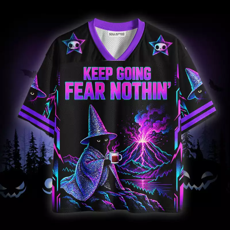 Soulisfree Keep Going Fear Nothin' Mesh Jersey