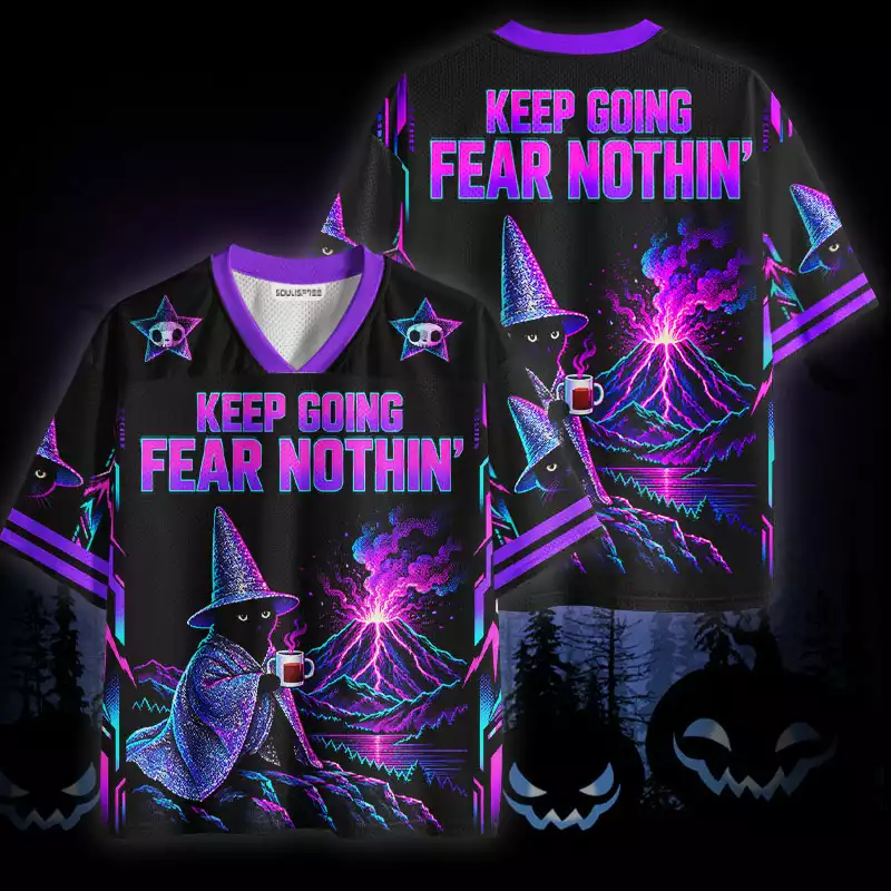 Soulisfree Keep Going Fear Nothin' Mesh Jersey