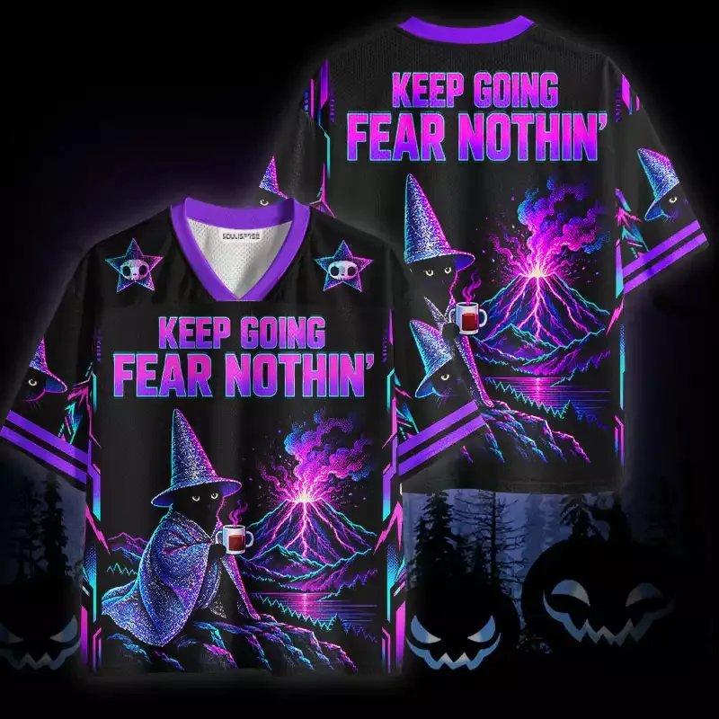 Soulisfree Keep Going Fear Nothin' Mesh Jersey