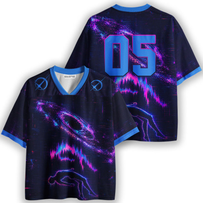 Soulisfree LOST IN THE SIGNAL Mesh Jersey