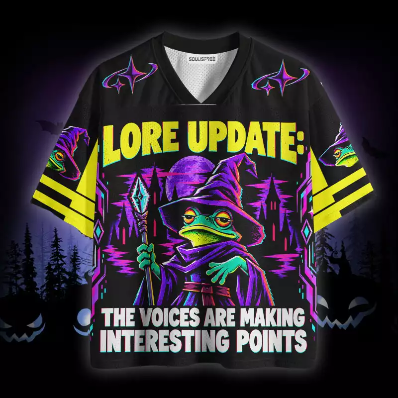 Soulisfree Lore Update The Voices Are Making Interesting Points Mesh Jersey