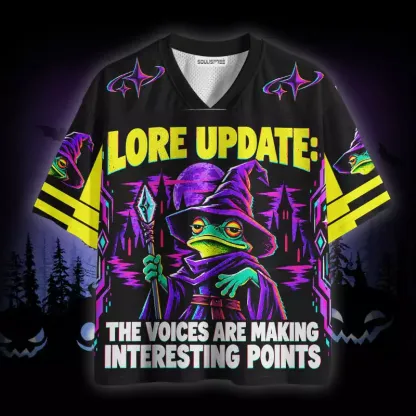Soulisfree Lore Update The Voices Are Making Interesting Points Mesh Jersey
