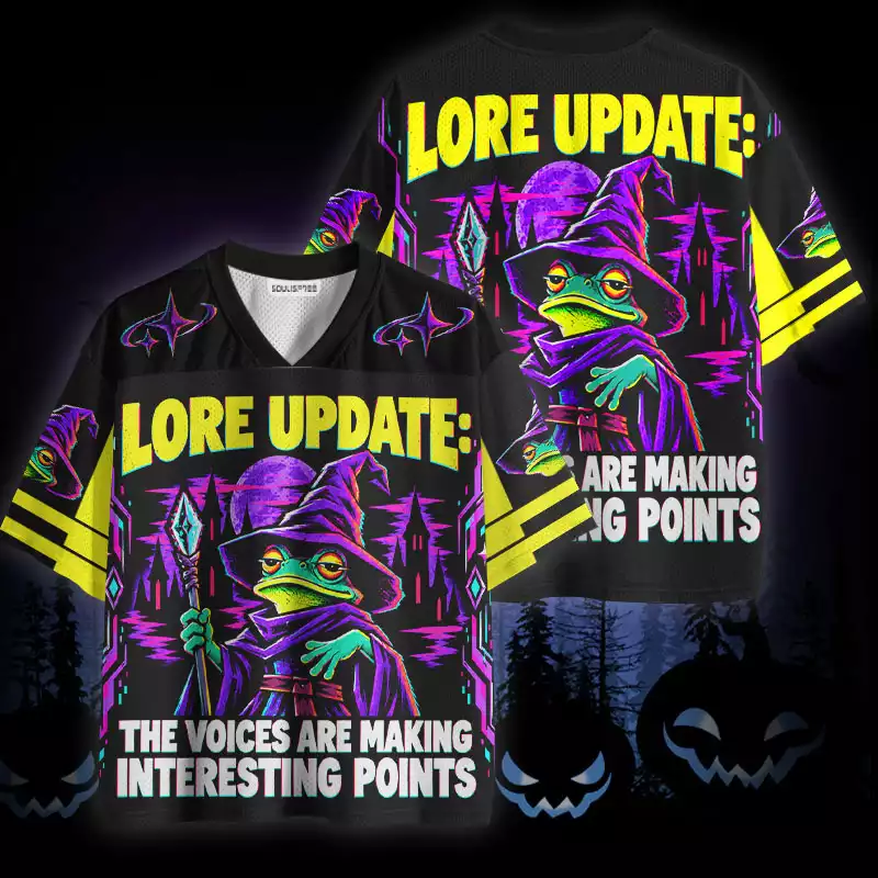 Soulisfree Lore Update The Voices Are Making Interesting Points Mesh Jersey