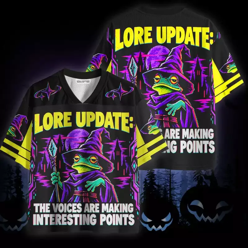 Soulisfree Lore Update The Voices Are Making Interesting Points Mesh Jersey