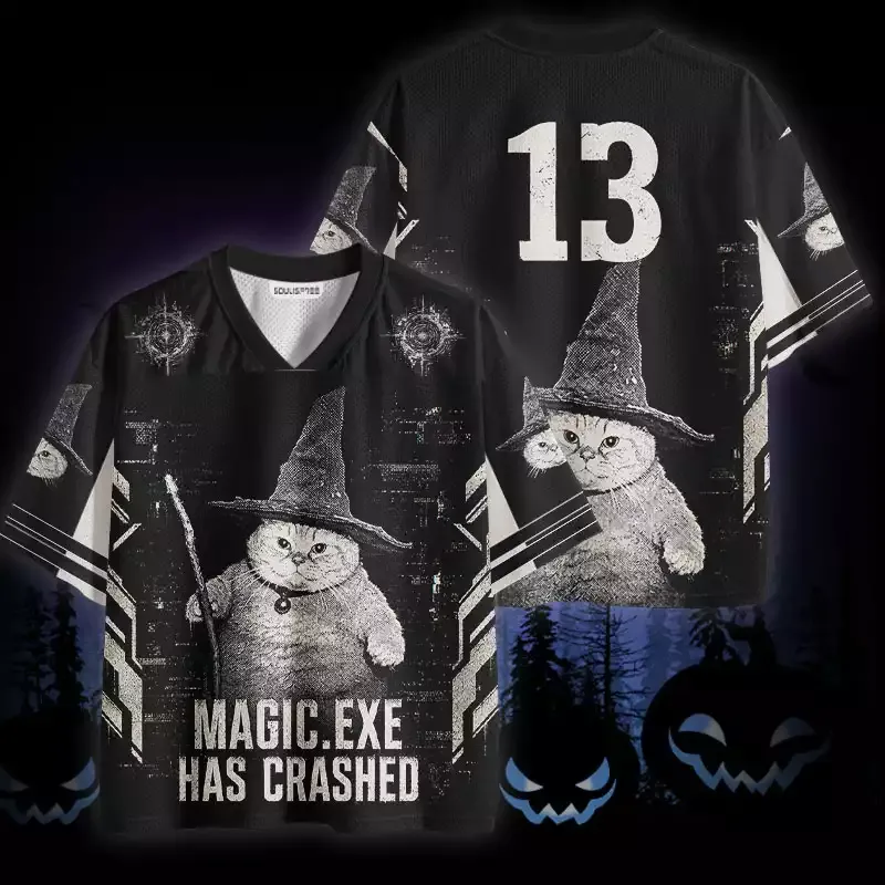 Soulisfree Magic.Exe Has Crashed Mesh Jersey