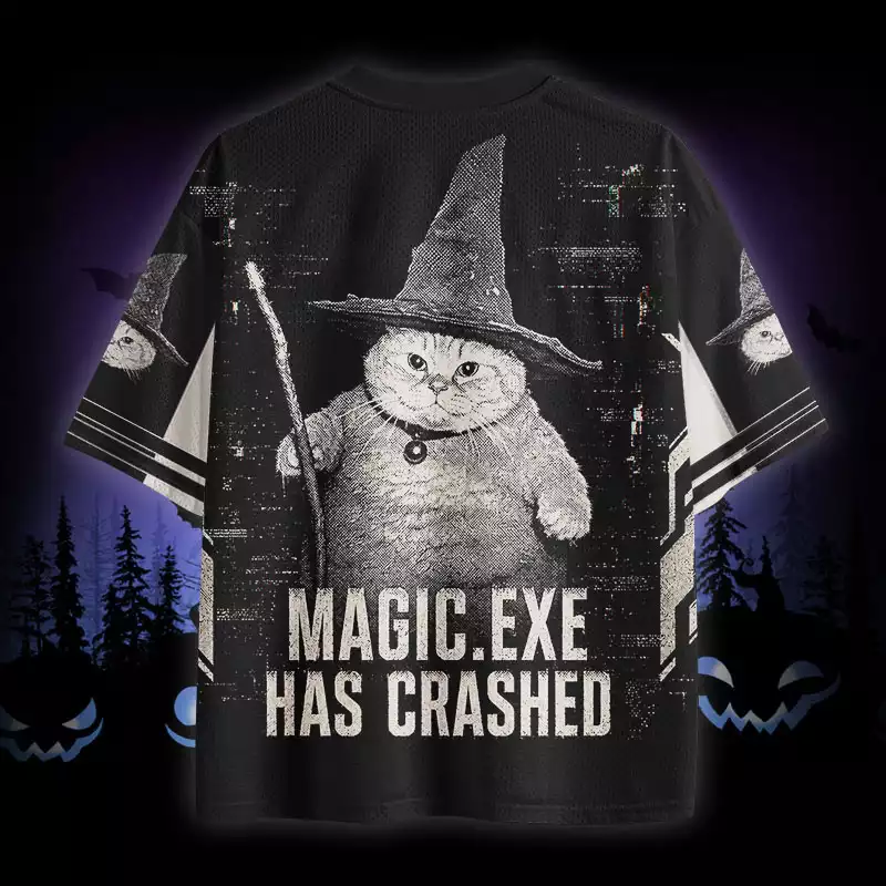 Soulisfree Magic.Exe Has Crashed Mesh Jersey