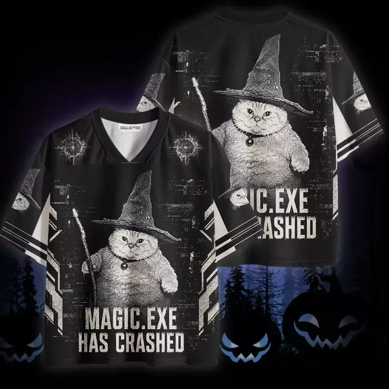 Soulisfree Magic.Exe Has Crashed Mesh Jersey