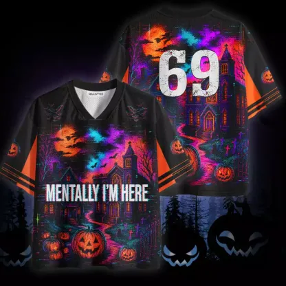 Soulisfree Mentally I'm Here Mesh Jersey