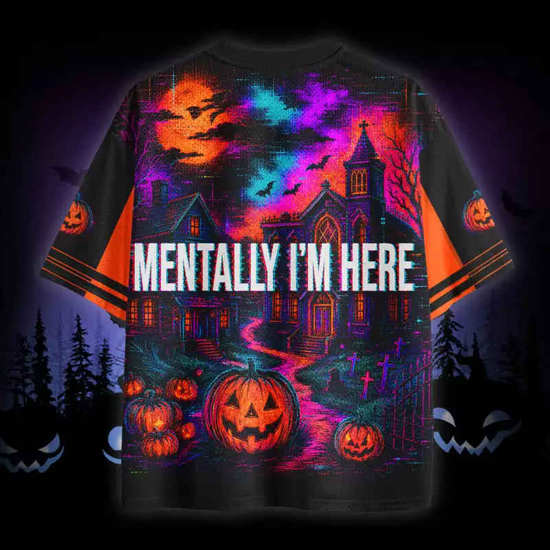 Soulisfree Mentally I'm Here Mesh Jersey