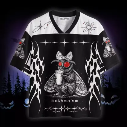 Soulisfree Mothma'am Crimson Orbit Star Mesh Jersey