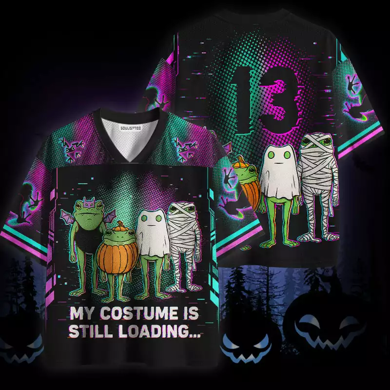 Soulisfree My Costume Is Still Loading Mesh Jersey