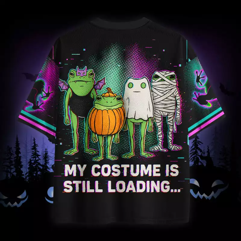 Soulisfree My Costume Is Still Loading Mesh Jersey