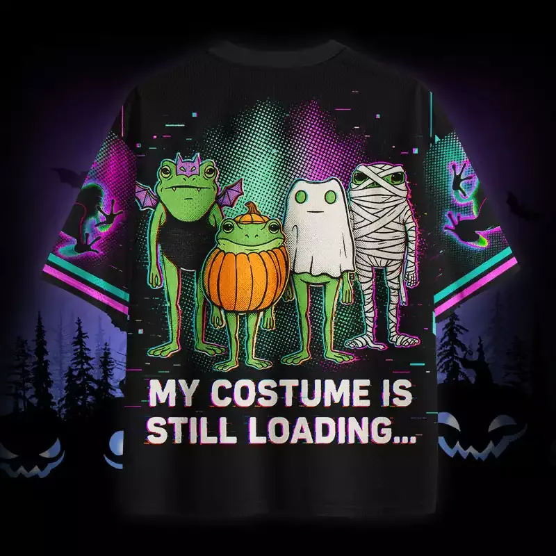 Soulisfree My Costume Is Still Loading Mesh Jersey